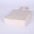 Hot Selling Reusable Natural Color Grocery Canvas Cotton Shopping Tote Bag For Promotion, Supermarket And Advertising
